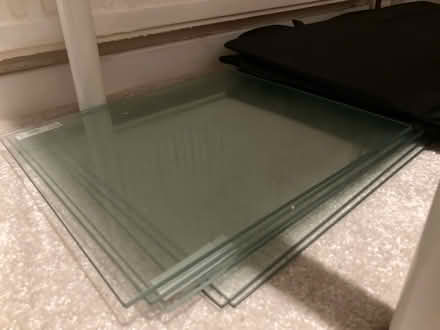 Photo of free 8 x glass shelves for Kallax (Churchill G84) #1