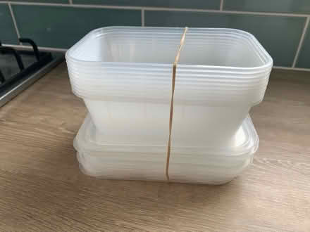 Photo of free Plastic Food Boxes & Lids (W3) #1