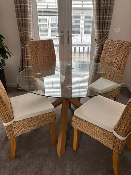 Photo of free Dining table and chairs (Harrietsham ME17) #1
