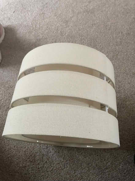 Photo of free Cream lampshade (Longbarn WA2) #2