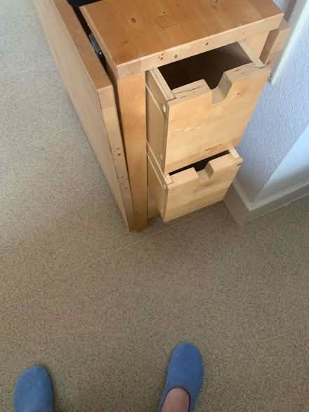 Photo of free Solid wood extending table (Lyme Green SK11) #4