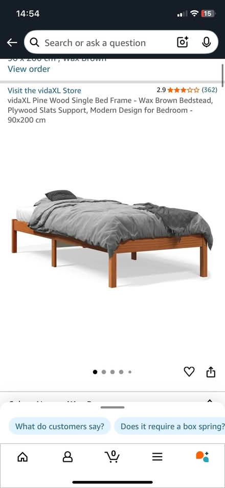 Photo of free Single Bed Frame + Mattress (Higham Hill E17) #3