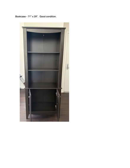 Photo of free Tall Bookcase (Downtown Santa Monica) #1