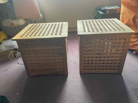 Photo of free IKEA Hol Cube Storage Boxes x 2 (Kenilworth CV8) #2