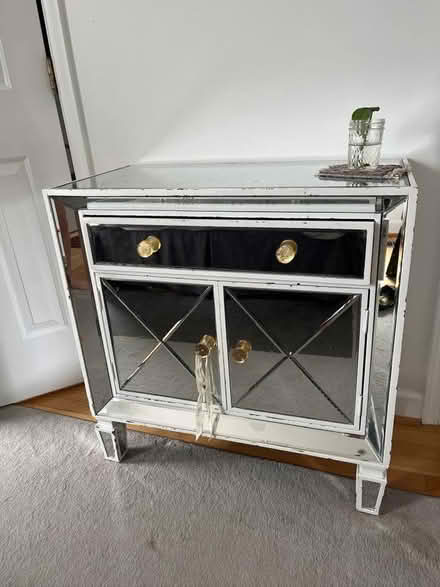 Photo of free Mirrored dresser/console (logan circle) #1