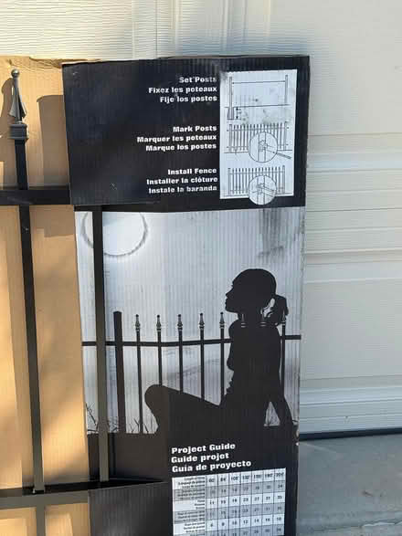Photo of free Fence Panels - Black - 3' x 6' (3) (Westminster, CO 80031) #3