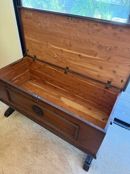 Photo of free Wood chest (San Rafael , peacock gap) #2