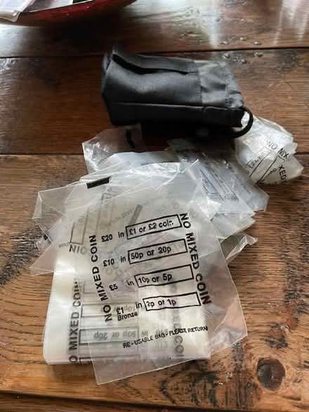 Photo of free Cash bags for banking - many (Lyncombe) #1