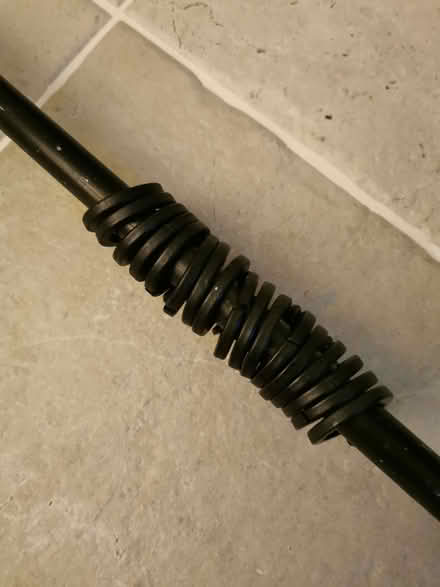 Photo of free Black curtain pole (Leighton Buzzard LU7) #3
