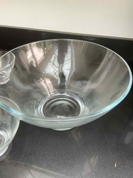 Photo of free Large glass bowland 6 small bowls (Loose, Maidstone ME15) #2