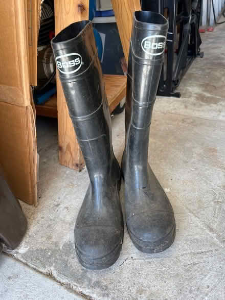 Photo of free Tall waterproof work/fishing boots (Montrose) #2