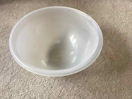 Photo of free Large transparent rigid plastic bowl (Bussage GL6) #1
