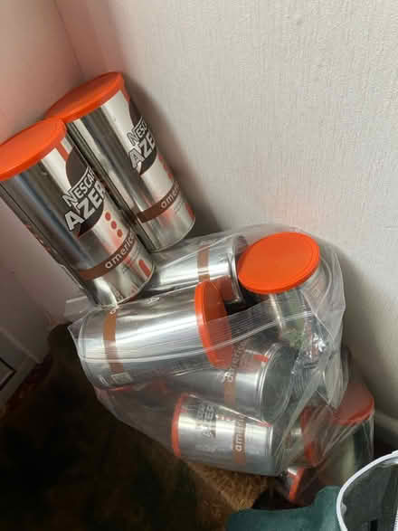 Photo of free Bag full of coffee tins (CV32 lillington) #1