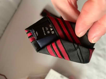 Photo of free George Red and Black Tie (Colney Hatch N10) #3
