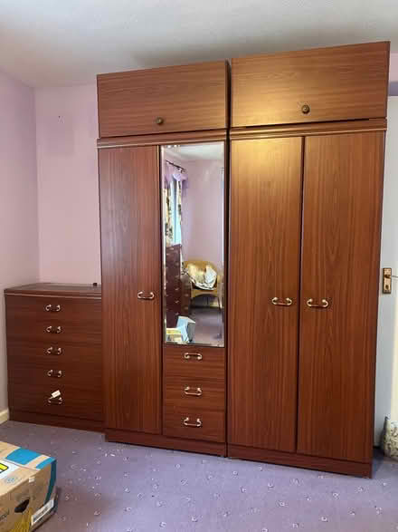 Photo of free Wardrobe and side draw (Walthamstow) #1