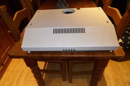 Photo of free White cooker hood (Marcham OX13) #2
