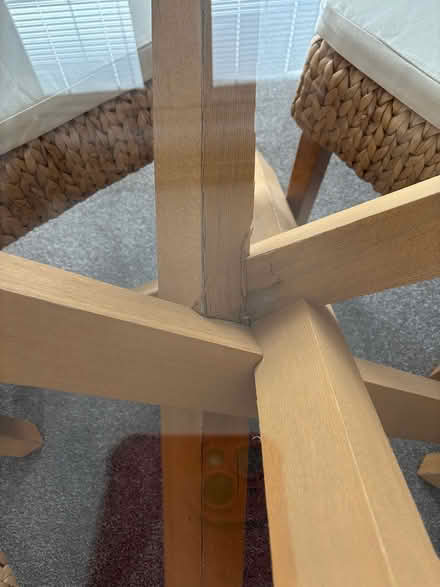 Photo of free Dining table and chairs (Harrietsham ME17) #2