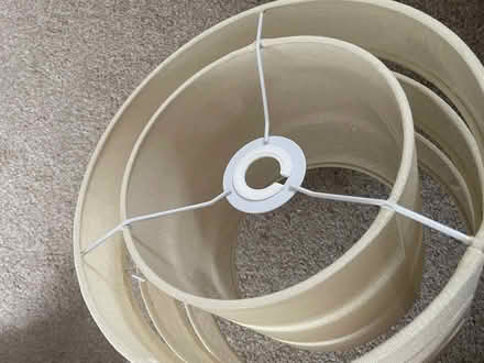 Photo of free Cream lampshade (Longbarn WA2) #3