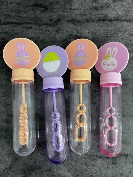 Photo of free 4 x empty bubble wands (Leatherhead KT22) #1