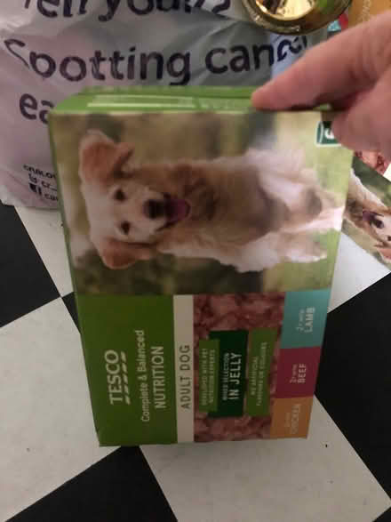 Photo of free One box of tins of dog food (Alverstoke PO12) #1
