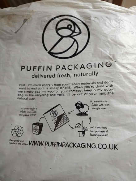Photo of free 6 x Puffin Packaging Bags (Tilekiln TN38) #1
