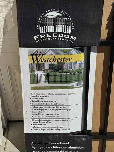 Photo of free Fence Panels - Black - 3' x 6' (3) (Westminster, CO 80031) #4