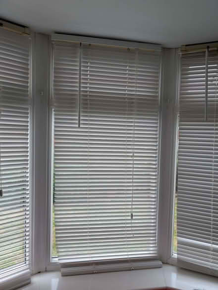 Photo of free Wooden window blinds (Hartford PE29) #1