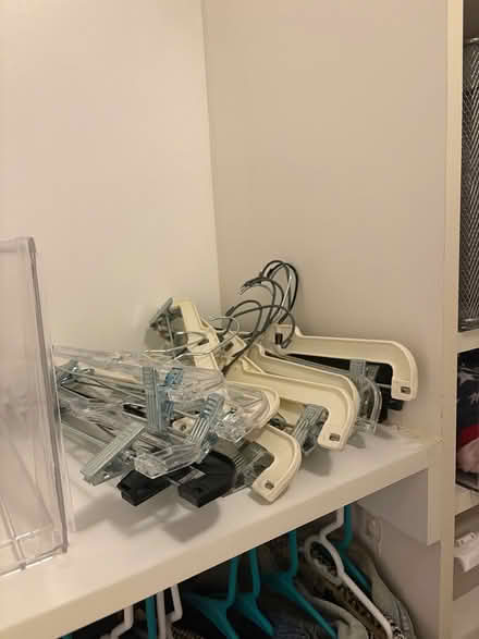 Photo of free 50 hangers + 20 pants hangers (logan circle) #2