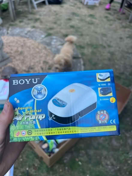 Photo of free Aquatic animal air pump (Stanway, CO3) #1