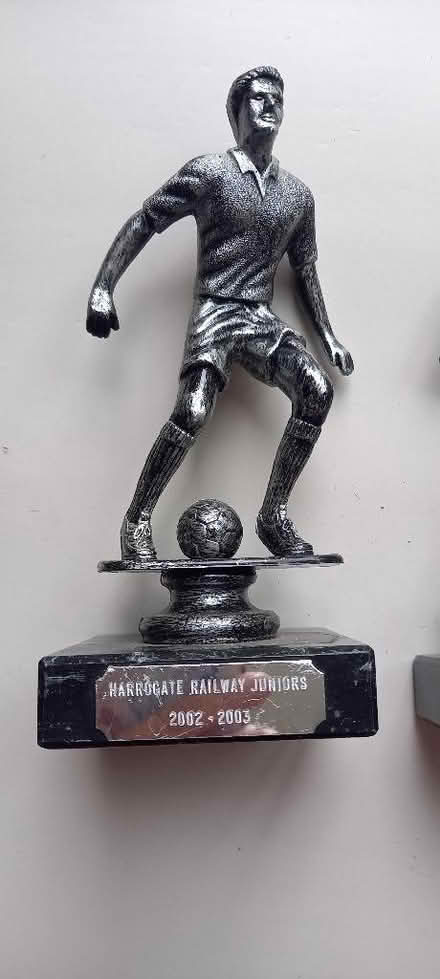 Photo of free 2 football trophies (Harrogate HG2) #1