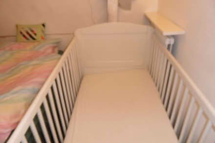 Photo of free Cot bed withmattress (Marcham OX13) #2