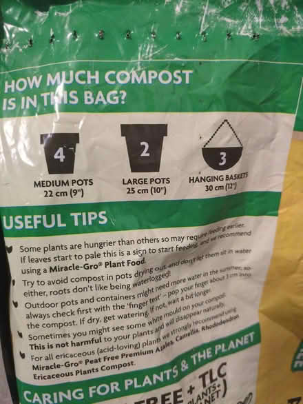 Photo of free Multi purpose compost 3-4kg (E14, Tower Hamlet Freegle) #2