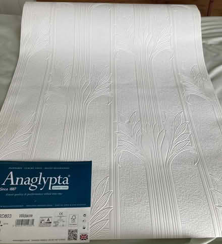 Photo of free Anaglypta wall paper for a beautiful texture on your wall. (Honor Oak SE23) #1