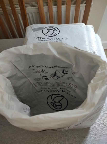 Photo of free 6 x Puffin Packaging Bags (Tilekiln TN38) #3