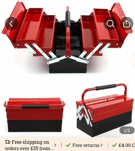 Photo of 4 teir tool box metal (Intake DN2) #1