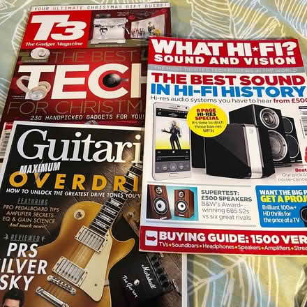 Photo of free Hifi and guitar magazines (Prenton CH42) #1