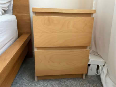 Photo of free Bedside 2 drawers (Haywards Heath RH16) #1