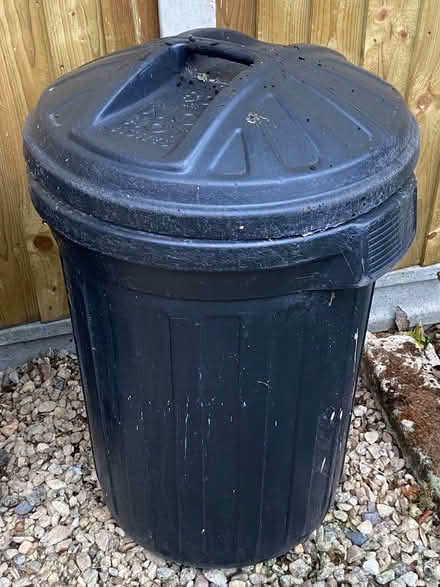 Photo of free Black garden bin (push-on lid) (Bussage GL6) #1