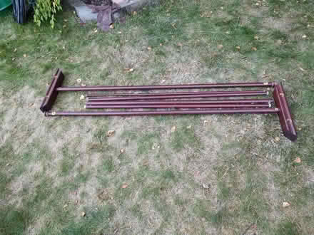 Photo of free Wooden clothes rail (Tilekiln TN38) #2