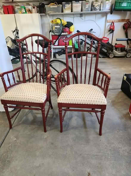 Photo of free 2 chairs (southeast Fort Collins) #1