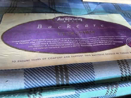 Photo of free Double mattress (Marchmont Edinburgh EH9) #2