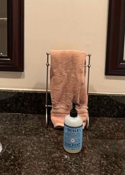 Photo of free Bathroom sink towel holder (Cedar knolls, NJ) #2