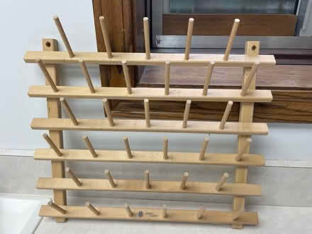 Photo of free Thread wall racks (North of Cass and 75th) #2