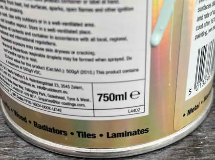 Photo of free Rustoleum all surface paint (Witham Essex CM8) #2