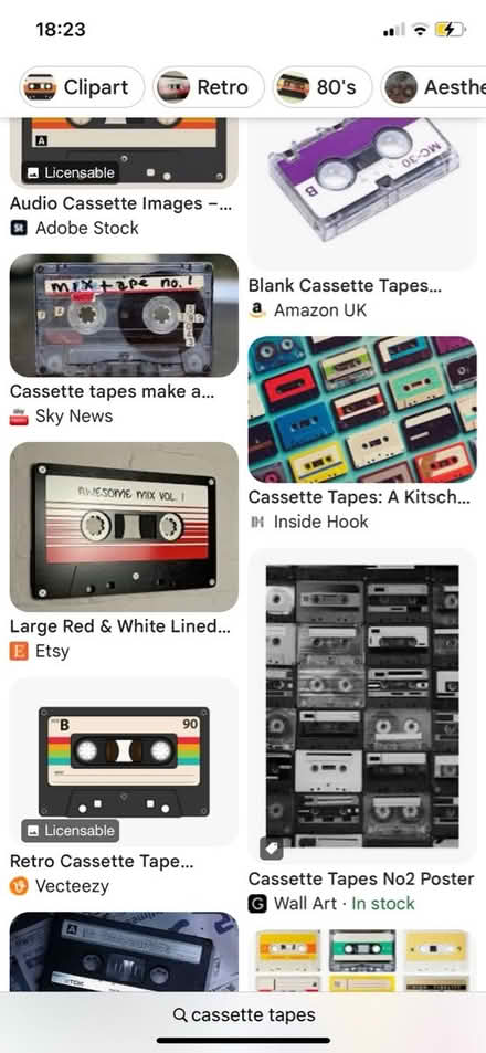 Photo of Cassette tapes (Hampton TW12) #1