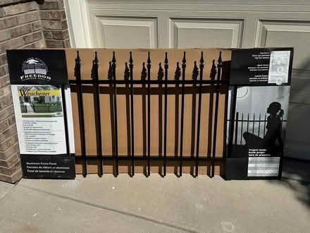Photo of free Fence Panels - Black - 3' x 6' (3) (Westminster, CO 80031) #1