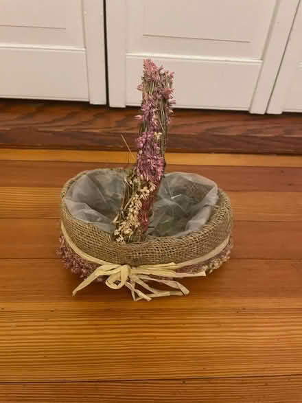 Photo of free small planter basket (Brookline) #1