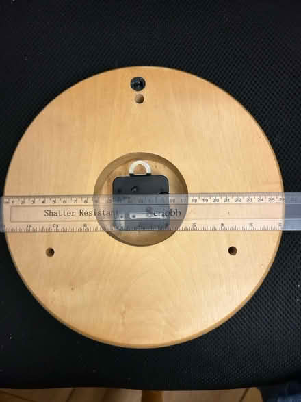 Photo of free Heavy Wood clock - but doesn’t work (The Gallops, Leopardstown) #2