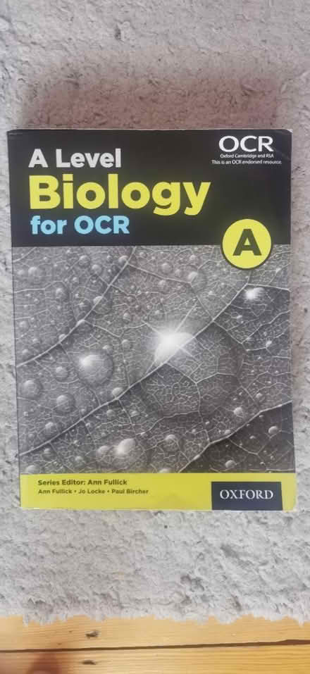 Photo of free Ocr a level biology textbook (Cm26by) #1