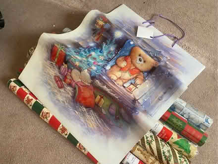 Photo of free Christmas wrapping paper and large bag (Eastbourne BN21) #2